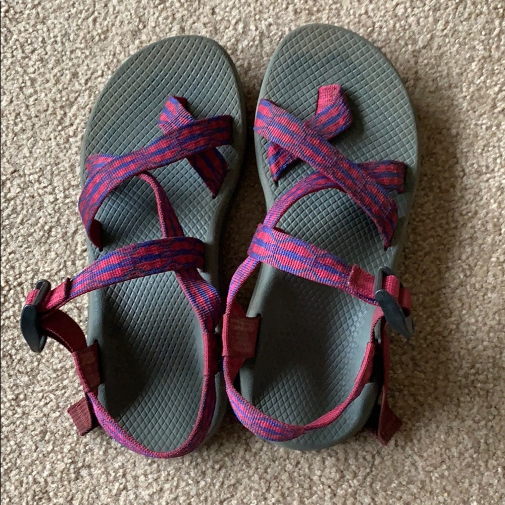 Purple Chacos size 8, worn twice.